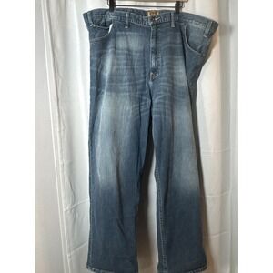 The Foundry Supply Co. Jeans Mens 48X32 Blue Denim Relaxed Fit Cotton